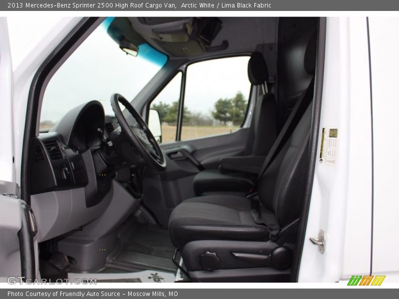 Arctic White / Lima Black Fabric 2013 Mercedes-Benz Sprinter 2500 High Roof Cargo Van