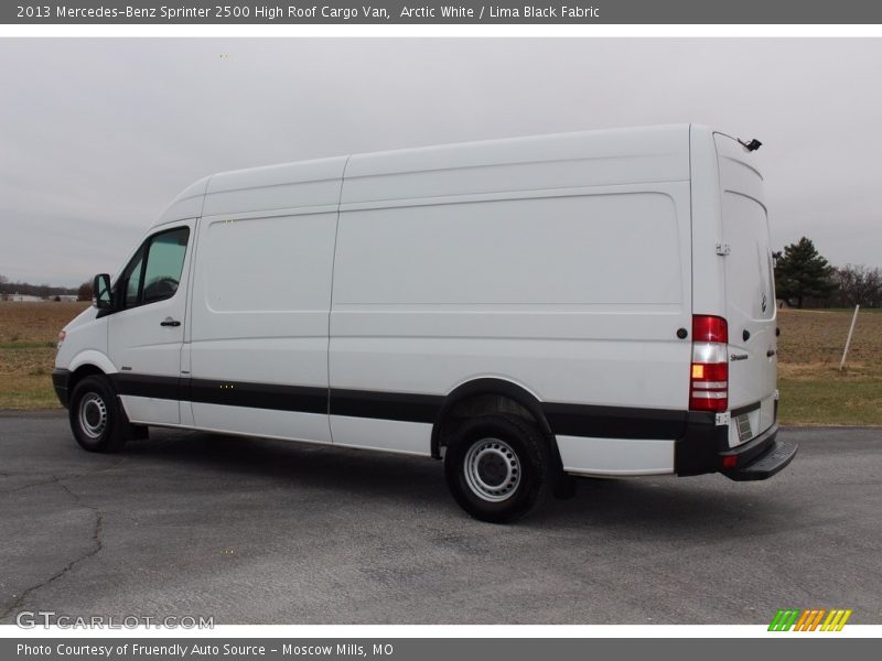 Arctic White / Lima Black Fabric 2013 Mercedes-Benz Sprinter 2500 High Roof Cargo Van