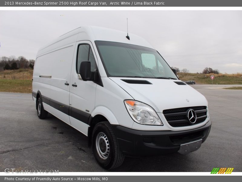 Arctic White / Lima Black Fabric 2013 Mercedes-Benz Sprinter 2500 High Roof Cargo Van