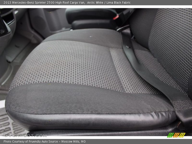 Arctic White / Lima Black Fabric 2013 Mercedes-Benz Sprinter 2500 High Roof Cargo Van