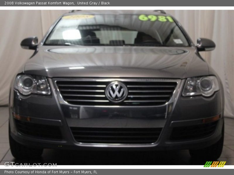 United Gray / Black 2008 Volkswagen Passat Komfort Wagon