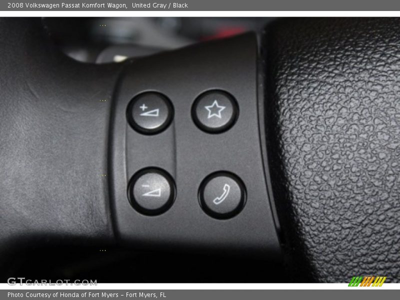 United Gray / Black 2008 Volkswagen Passat Komfort Wagon