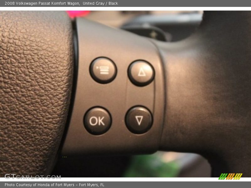 United Gray / Black 2008 Volkswagen Passat Komfort Wagon