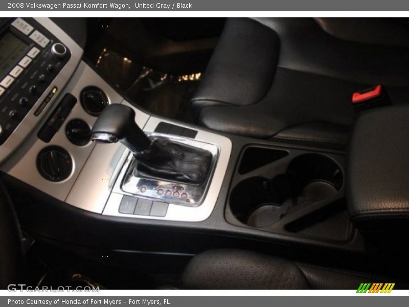 United Gray / Black 2008 Volkswagen Passat Komfort Wagon