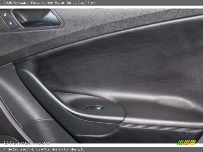 United Gray / Black 2008 Volkswagen Passat Komfort Wagon