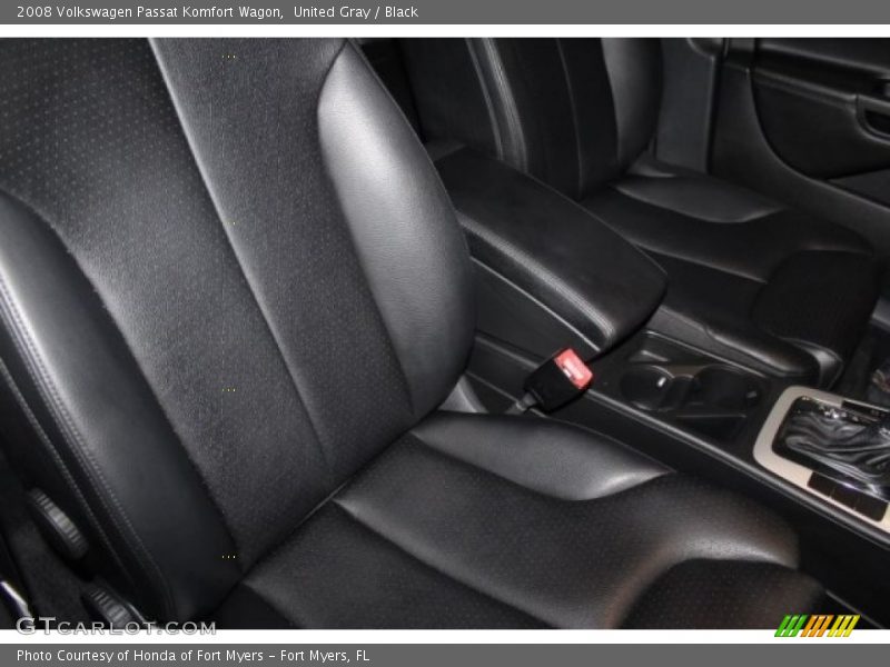United Gray / Black 2008 Volkswagen Passat Komfort Wagon