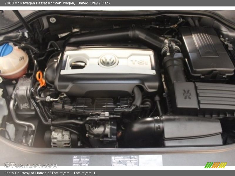 United Gray / Black 2008 Volkswagen Passat Komfort Wagon