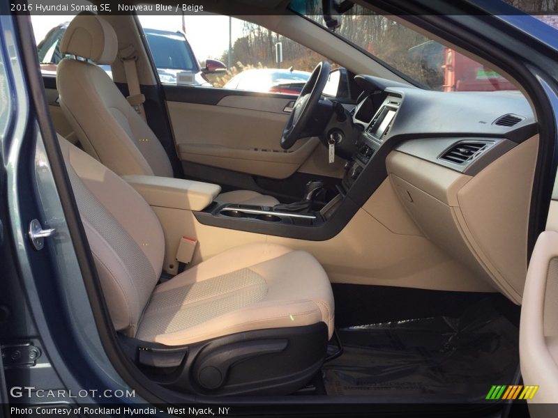 Nouveau Blue / Beige 2016 Hyundai Sonata SE