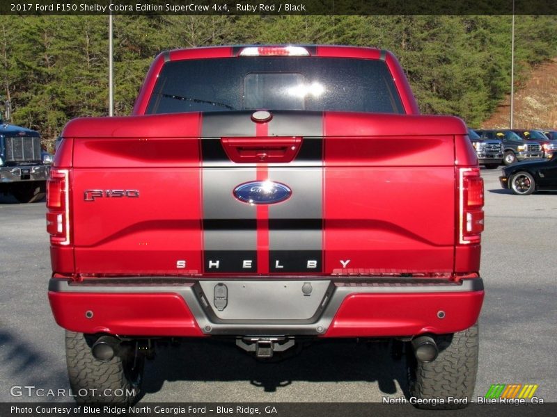 Ruby Red / Black 2017 Ford F150 Shelby Cobra Edition SuperCrew 4x4