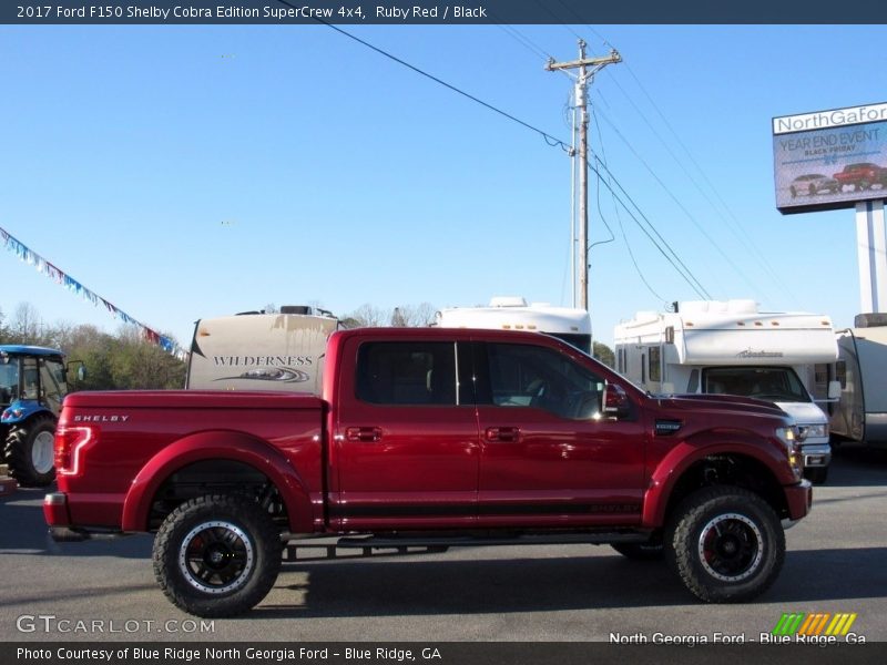 Ruby Red / Black 2017 Ford F150 Shelby Cobra Edition SuperCrew 4x4