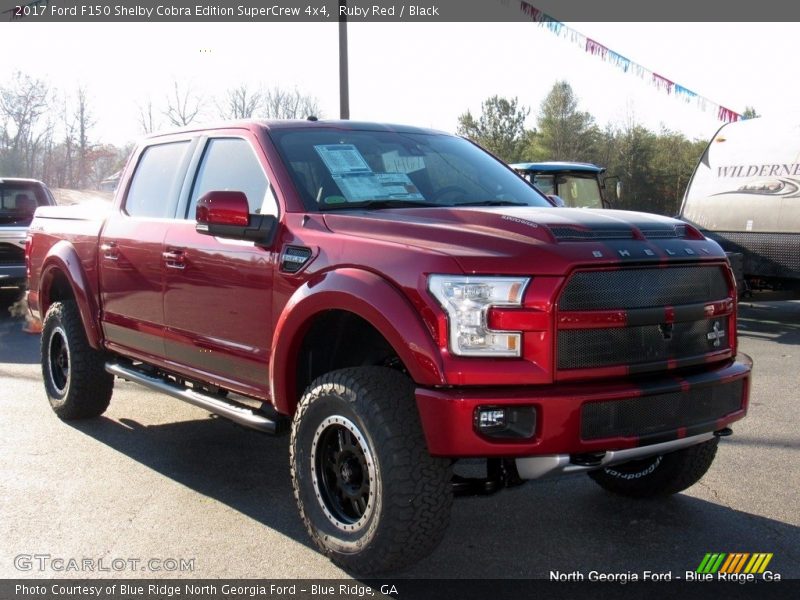 Front 3/4 View of 2017 F150 Shelby Cobra Edition SuperCrew 4x4
