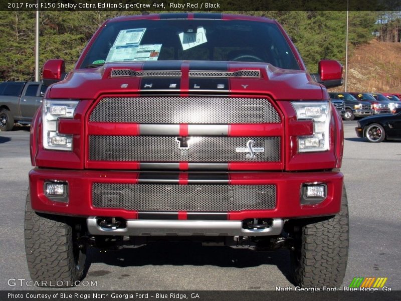 Ruby Red / Black 2017 Ford F150 Shelby Cobra Edition SuperCrew 4x4