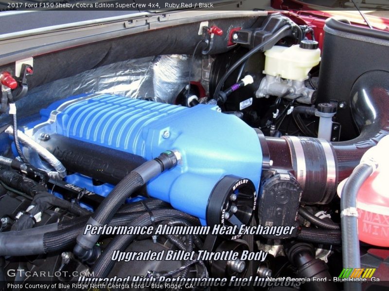 Ruby Red / Black 2017 Ford F150 Shelby Cobra Edition SuperCrew 4x4
