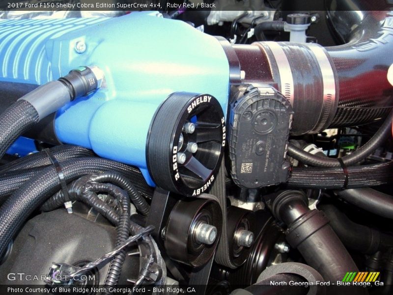 Ruby Red / Black 2017 Ford F150 Shelby Cobra Edition SuperCrew 4x4