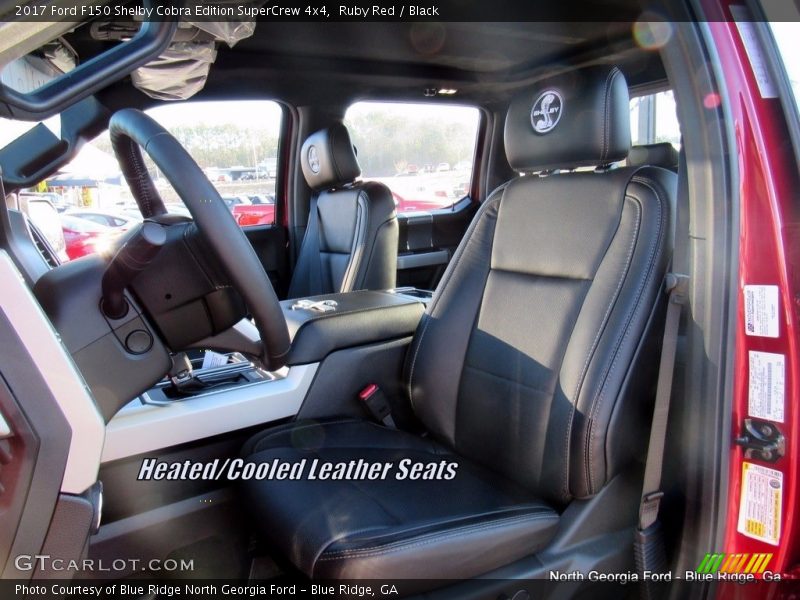 Ruby Red / Black 2017 Ford F150 Shelby Cobra Edition SuperCrew 4x4