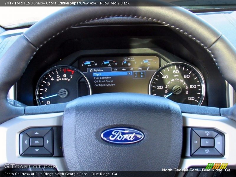 Ruby Red / Black 2017 Ford F150 Shelby Cobra Edition SuperCrew 4x4