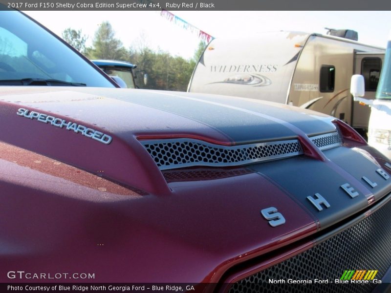 Ruby Red / Black 2017 Ford F150 Shelby Cobra Edition SuperCrew 4x4