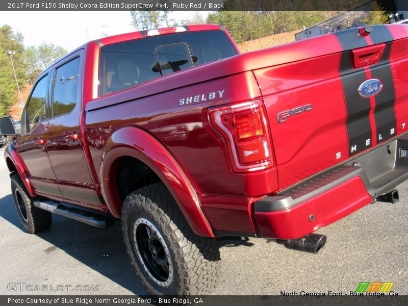 Ruby Red / Black 2017 Ford F150 Shelby Cobra Edition SuperCrew 4x4