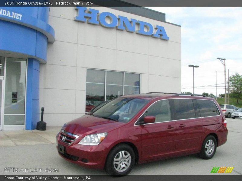 Redrock Pearl / Ivory 2006 Honda Odyssey EX-L
