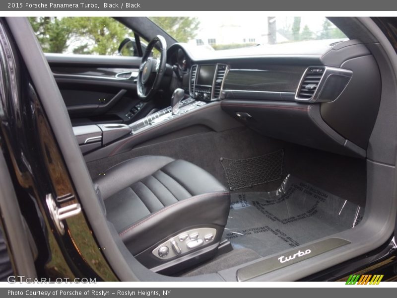 Black / Black 2015 Porsche Panamera Turbo