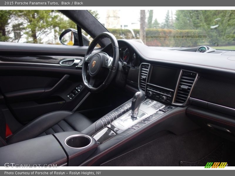 Black / Black 2015 Porsche Panamera Turbo