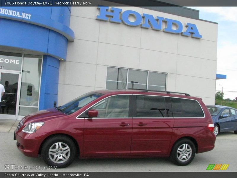 Redrock Pearl / Ivory 2006 Honda Odyssey EX-L