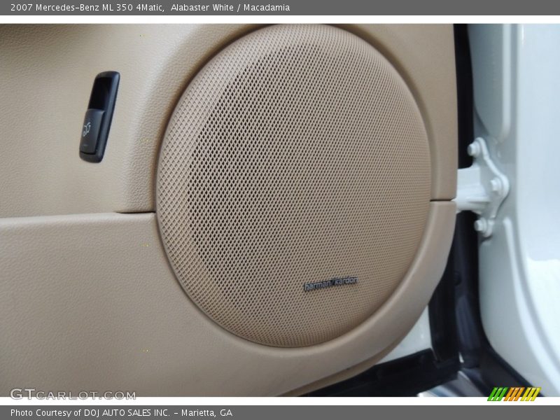 Alabaster White / Macadamia 2007 Mercedes-Benz ML 350 4Matic