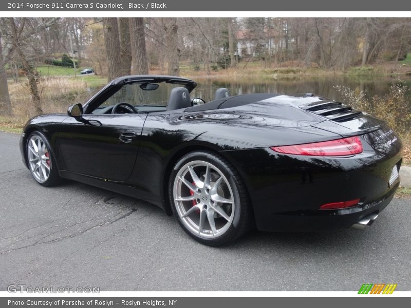 Black / Black 2014 Porsche 911 Carrera S Cabriolet
