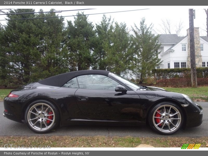  2014 911 Carrera S Cabriolet Black