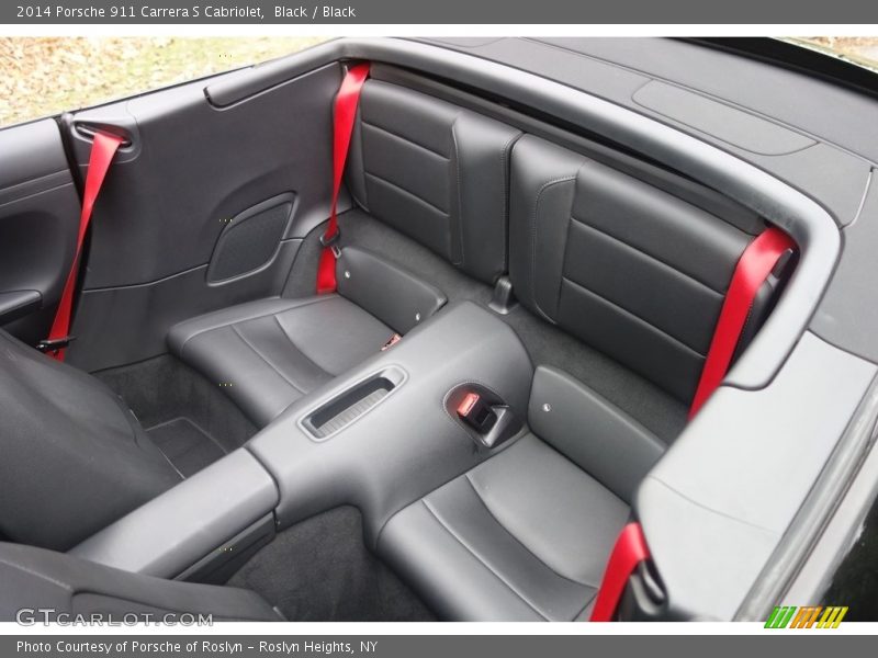 Rear Seat of 2014 911 Carrera S Cabriolet