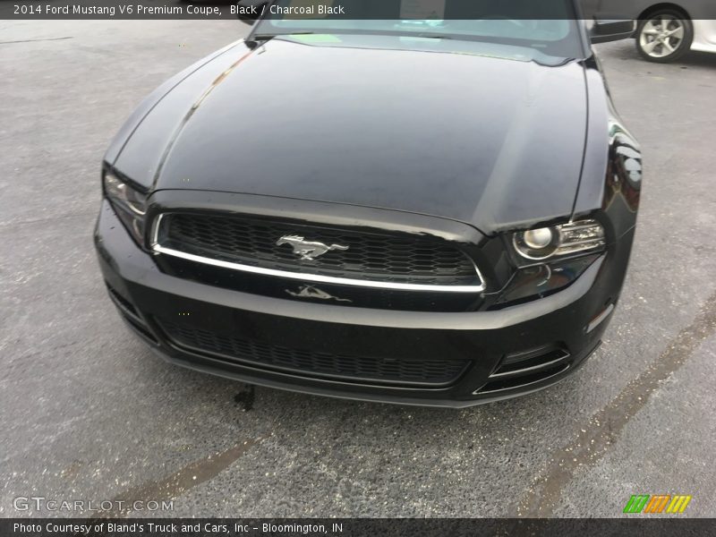 Black / Charcoal Black 2014 Ford Mustang V6 Premium Coupe
