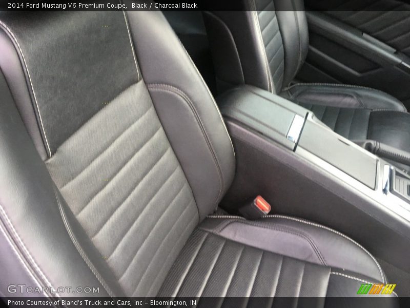 Black / Charcoal Black 2014 Ford Mustang V6 Premium Coupe