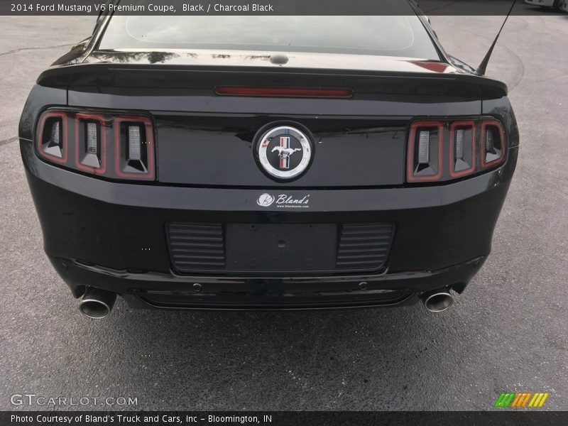 Black / Charcoal Black 2014 Ford Mustang V6 Premium Coupe