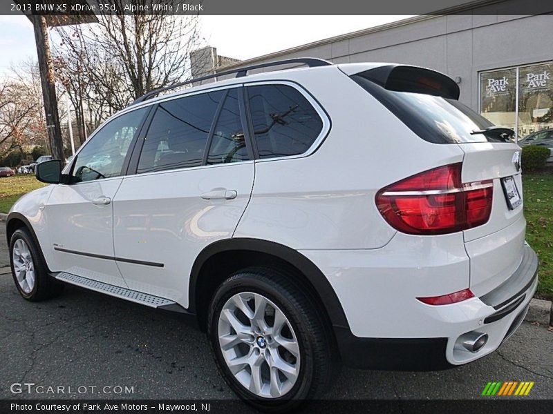 Alpine White / Black 2013 BMW X5 xDrive 35d