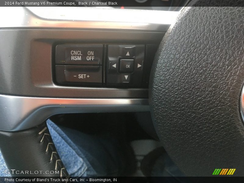 Black / Charcoal Black 2014 Ford Mustang V6 Premium Coupe