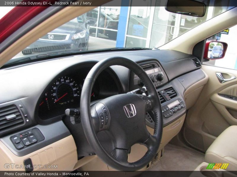 Redrock Pearl / Ivory 2006 Honda Odyssey EX-L
