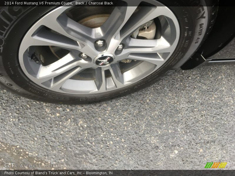 Black / Charcoal Black 2014 Ford Mustang V6 Premium Coupe