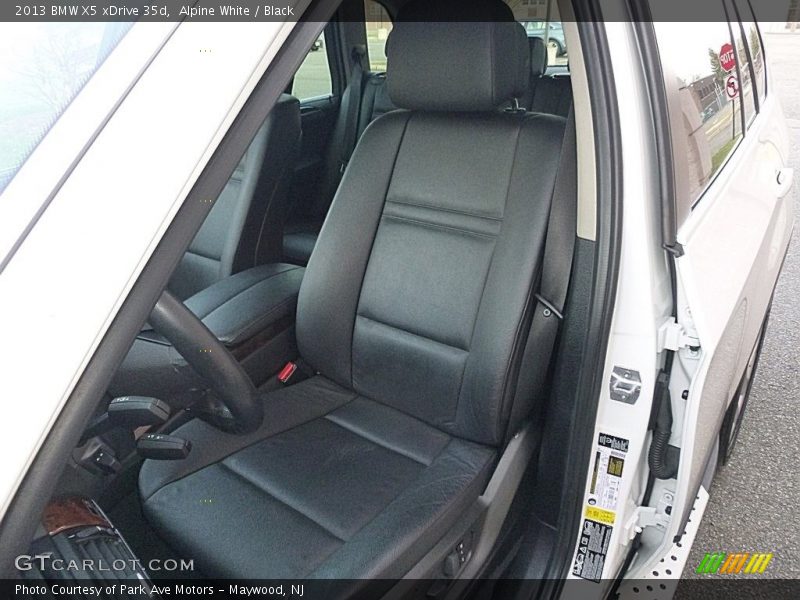 Alpine White / Black 2013 BMW X5 xDrive 35d