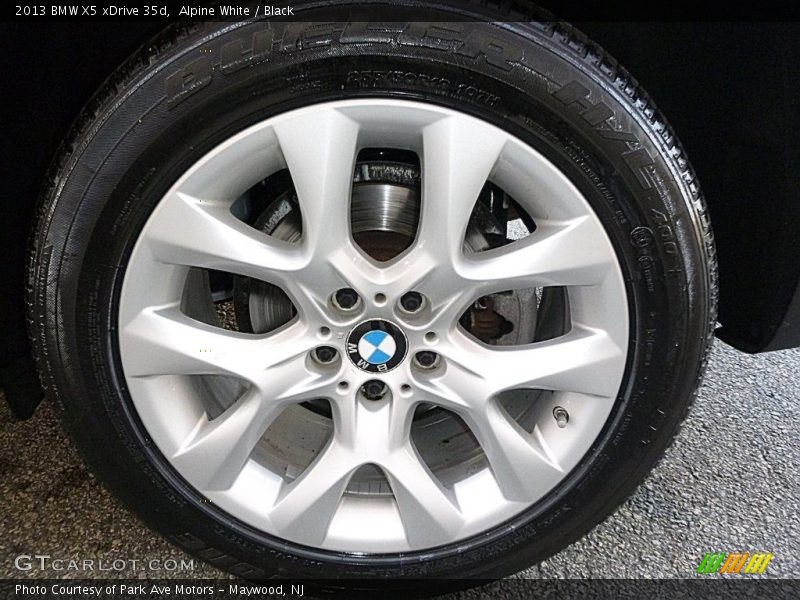 Alpine White / Black 2013 BMW X5 xDrive 35d