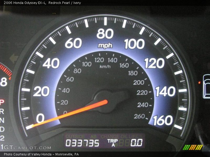 Redrock Pearl / Ivory 2006 Honda Odyssey EX-L