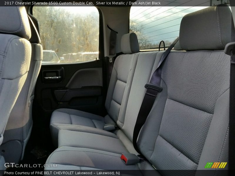 Rear Seat of 2017 Silverado 1500 Custom Double Cab