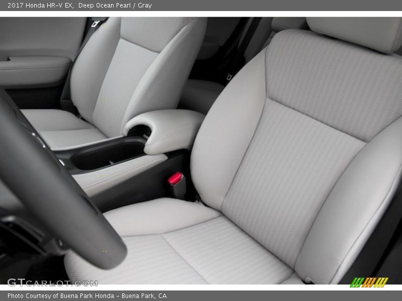 Deep Ocean Pearl / Gray 2017 Honda HR-V EX