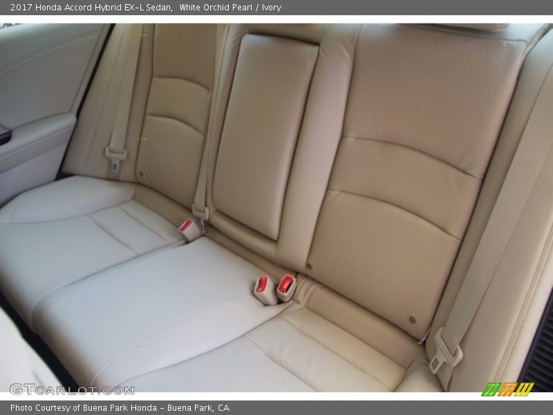 White Orchid Pearl / Ivory 2017 Honda Accord Hybrid EX-L Sedan
