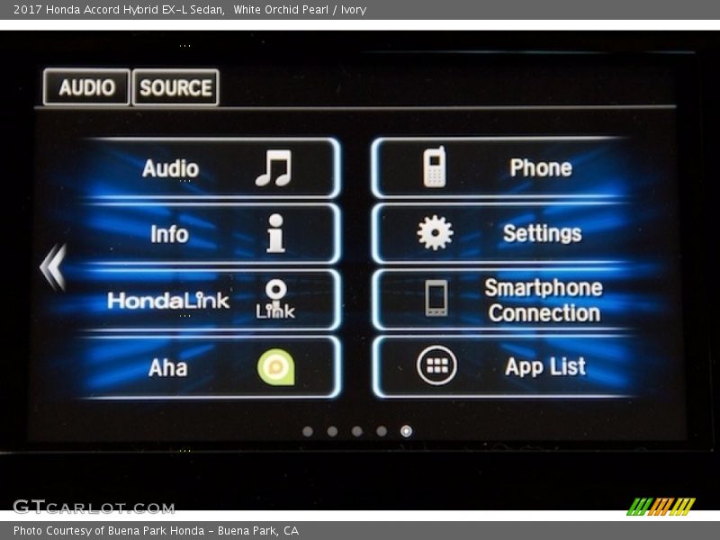 White Orchid Pearl / Ivory 2017 Honda Accord Hybrid EX-L Sedan