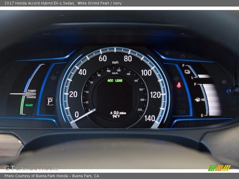 White Orchid Pearl / Ivory 2017 Honda Accord Hybrid EX-L Sedan