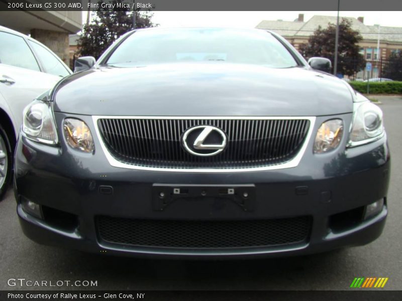 Flint Gray Mica / Black 2006 Lexus GS 300 AWD