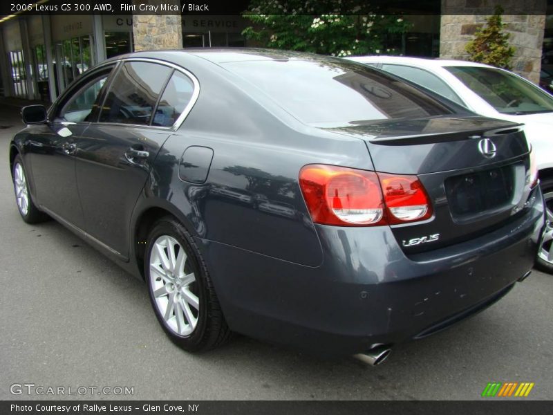 Flint Gray Mica / Black 2006 Lexus GS 300 AWD