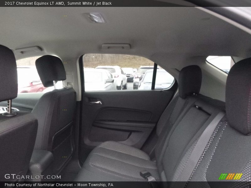 Summit White / Jet Black 2017 Chevrolet Equinox LT AWD