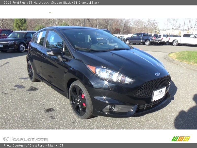 Shadow Black / ST Charcoal Black 2016 Ford Fiesta ST Hatchback