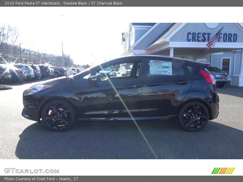 Shadow Black / ST Charcoal Black 2016 Ford Fiesta ST Hatchback